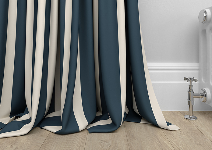 The British Stripe Co. Henry, Polzeath No.1 - Made to Measure Curtains - Image 6